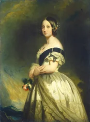 Koningin Victoria, ca. 1843